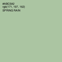 #ABC5A2 - Spring Rain Color Image